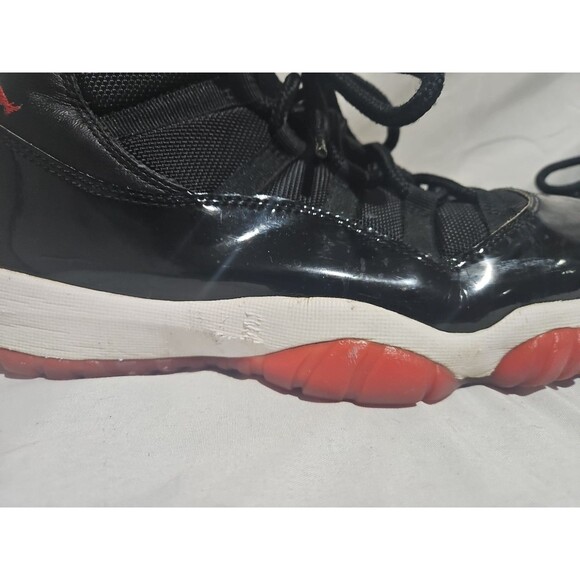 Nike Air Jordan 11 Retro Black/Varsity Red-White Sneaker - Men’s Size 9.5 main image 10